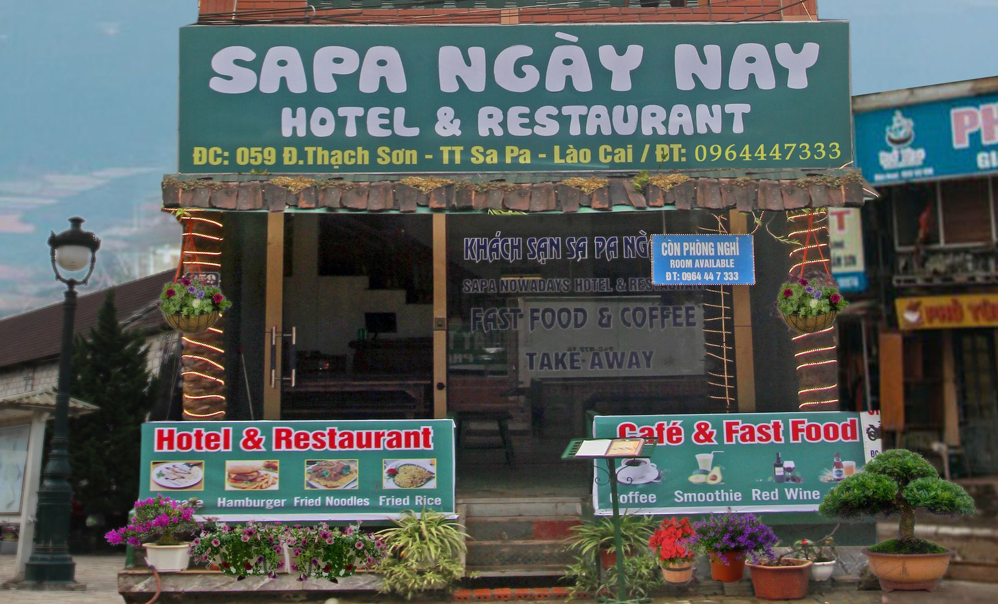 Hotel Khach San Sapa Ngay Nay Exteriér fotografie